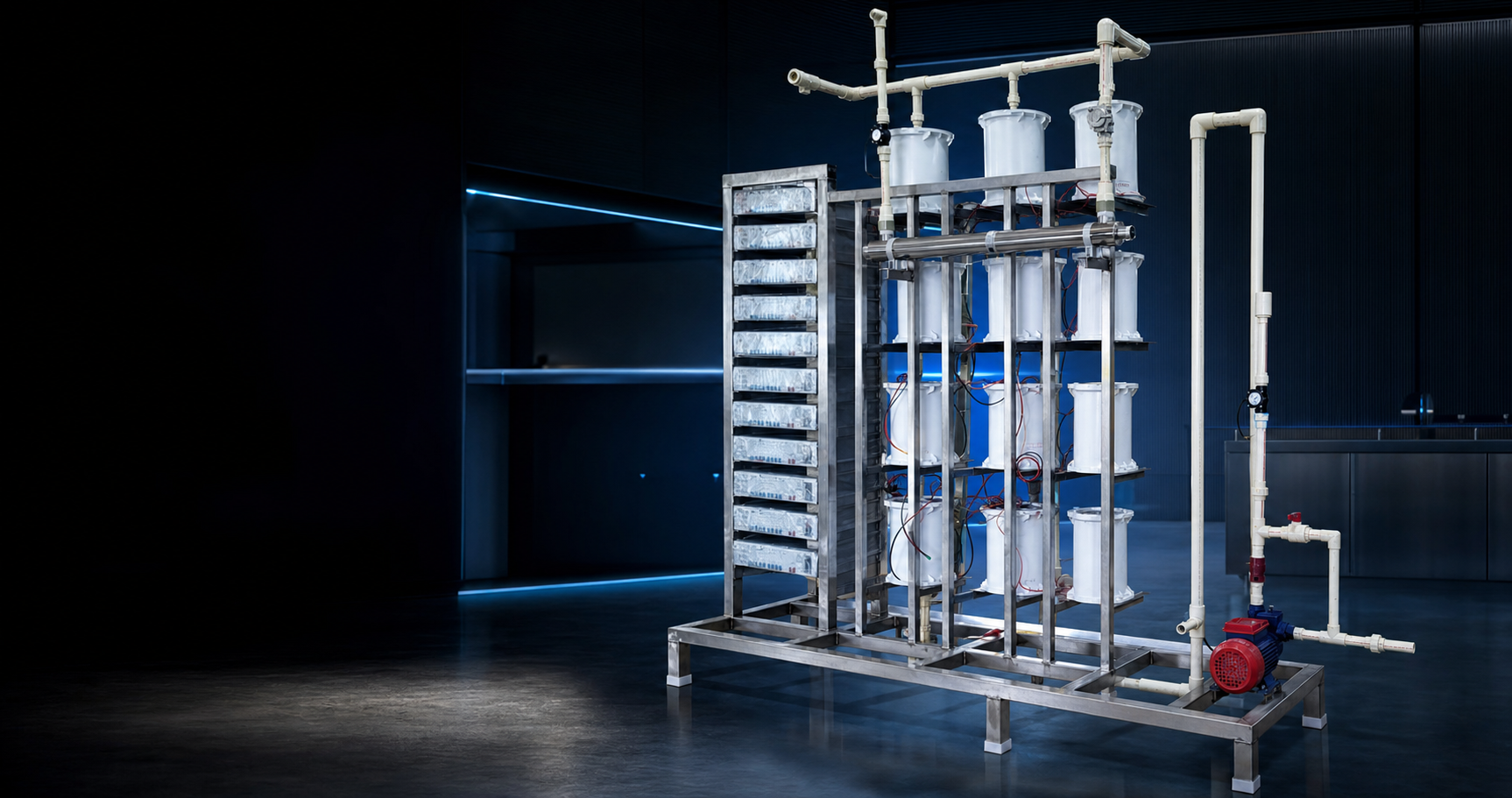 Logicwater CDI installation in an advanced water-technology facility