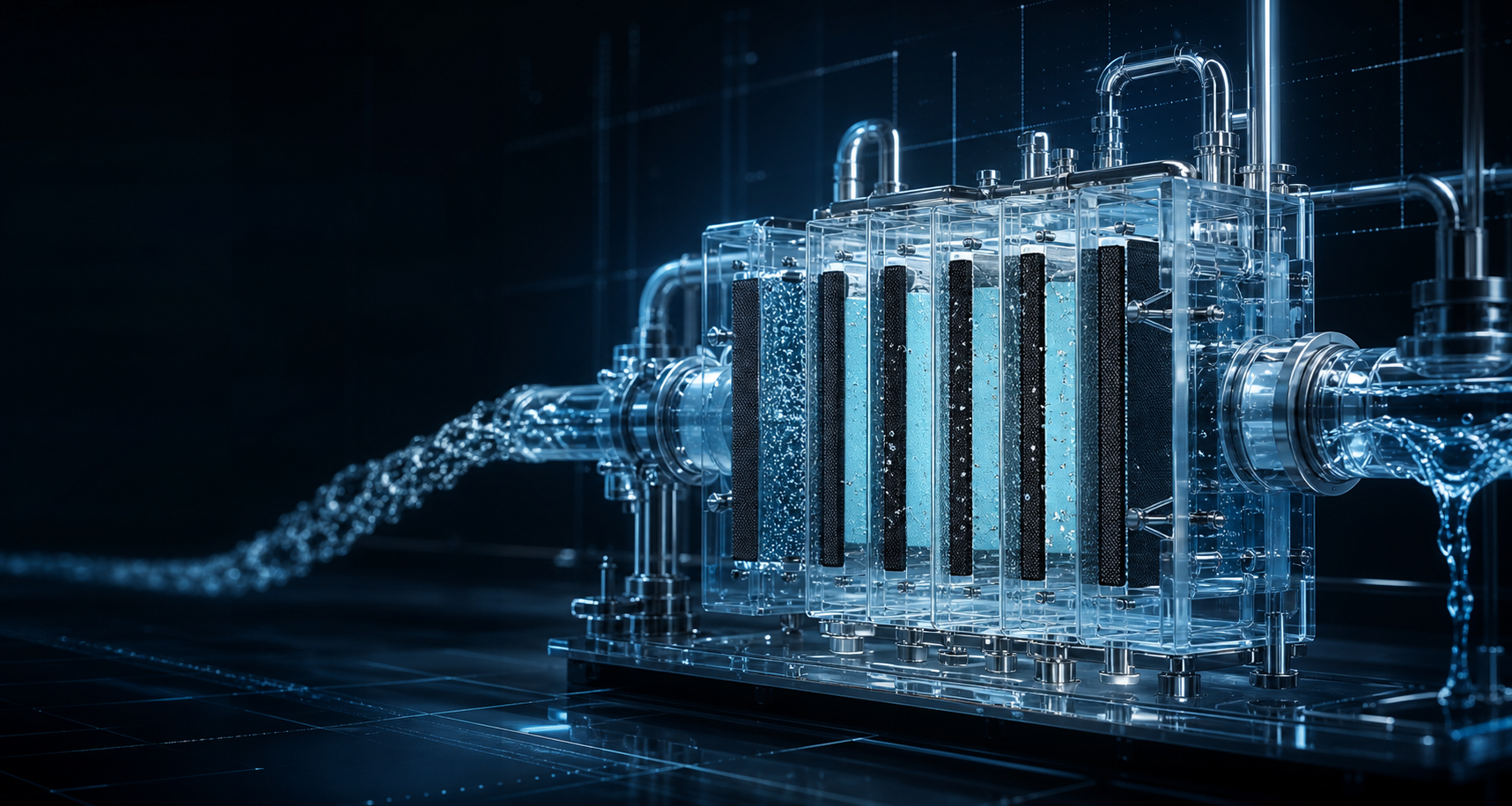 Advanced capacitive deionization water-treatment technology